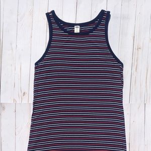 Old Navy Red, White, and Blue Swing Dress Size-XS